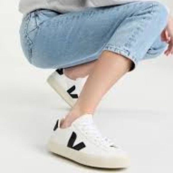 Veja Shoes - Veja Women's White and Black Sneakers Women Size 7